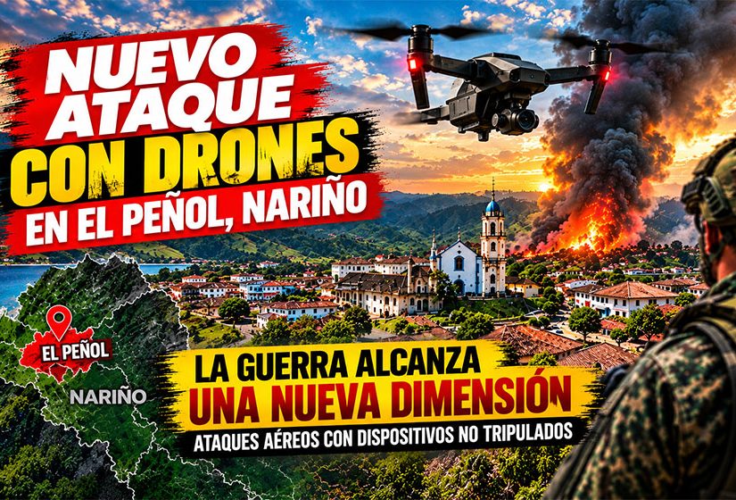 Nuevo ataque con drones en El Peñol 916